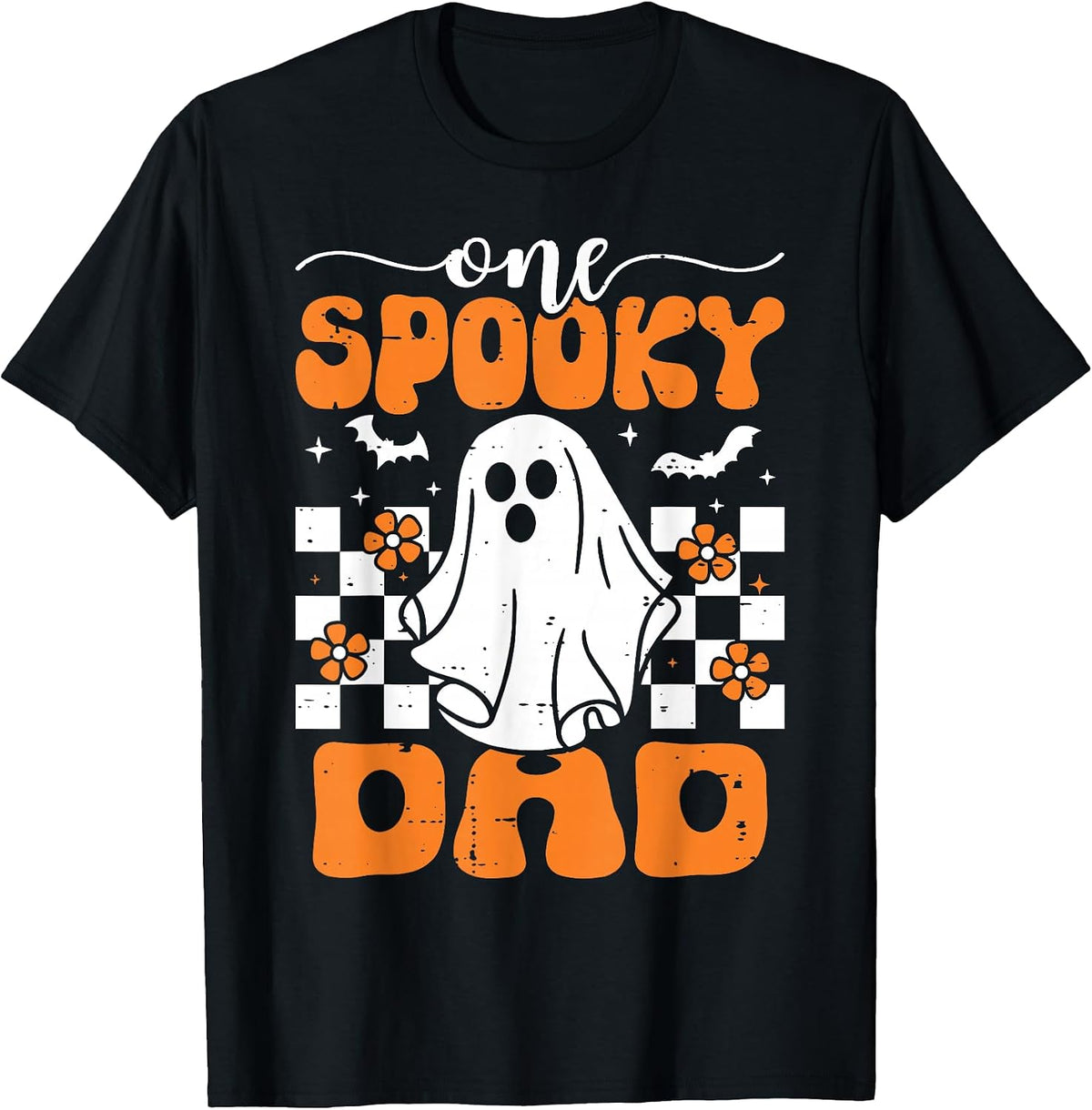 One Spooky Dad Matching Family Halloween Costumes T-Shirt