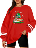 Womens Halloween Pumpkin Printed Shirts Holiday Long Sleeve Top