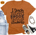 Women Teacher Shirt Teacher Life T-Shirt Back to School Tee Tops
