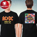 AC DC PWR UP World Tour Flags 2024-2026 Two Sided Shirt Unisex