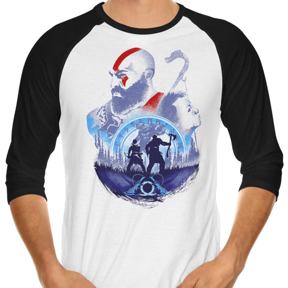 Adventures with My Father - 3/4 Sleeve Raglan