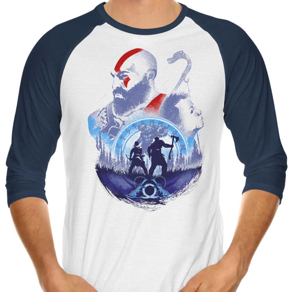 Adventures with My Father - 3/4 Sleeve Raglan
