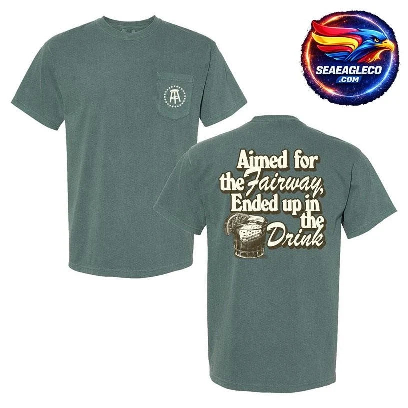 Aimed For The Fairway Two Sided Shirt Unisex