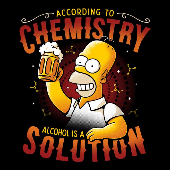 Alcohol is a Solution - Men's Apparel