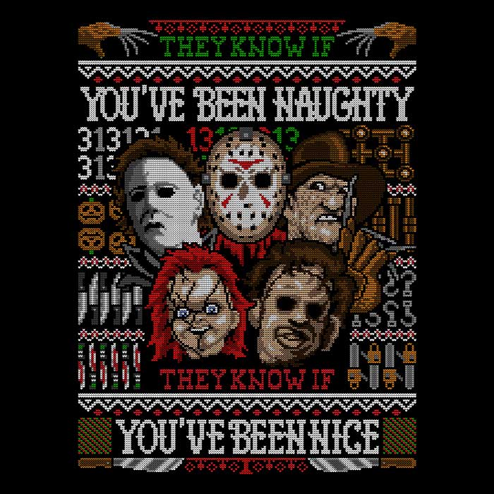 An Ugly Slasher Sweater - Women's Apparel