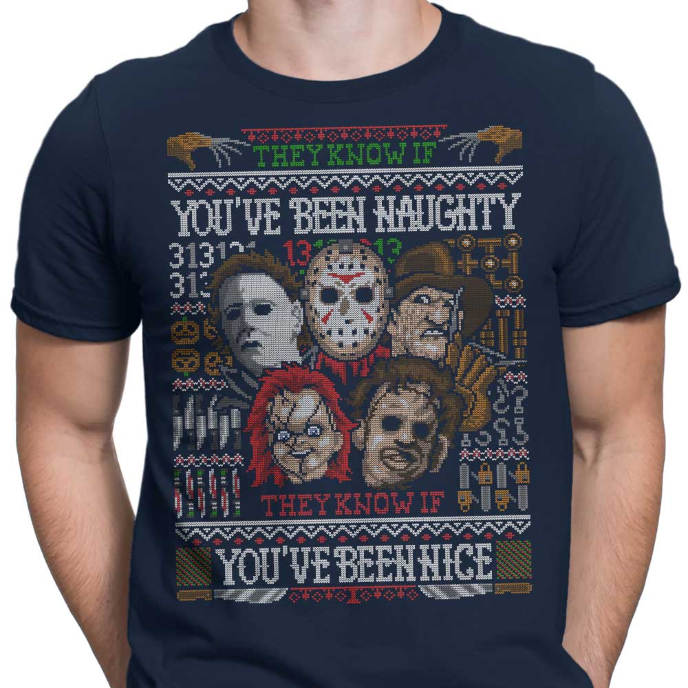 An Ugly Slasher Sweater - Men's Apparel
