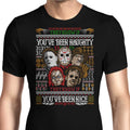 An Ugly Slasher Sweater - Men's Apparel