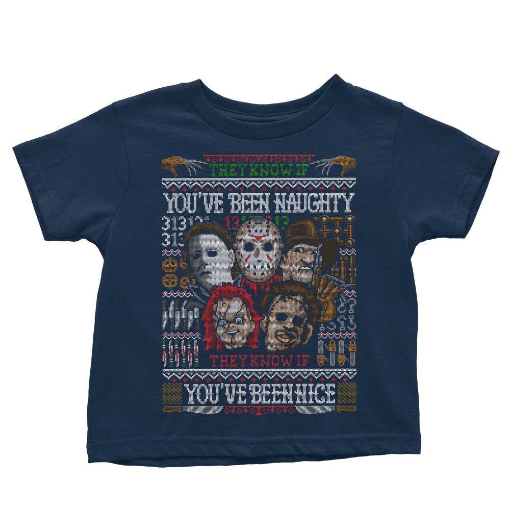 An Ugly Slasher Sweater - Youth Apparel