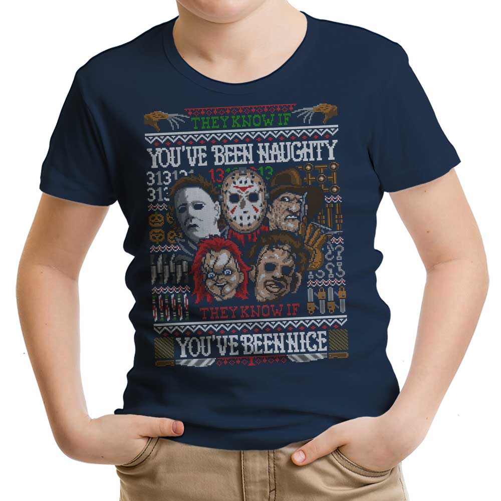 An Ugly Slasher Sweater - Youth Apparel