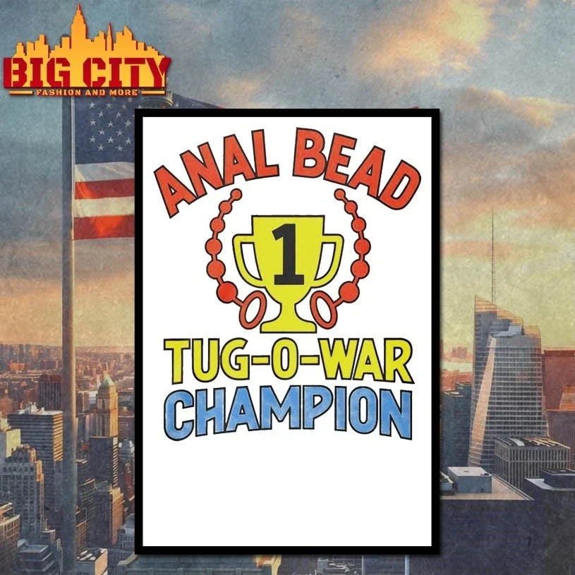 Anal Bead Tug Of War Champion Dark Meme Unisex