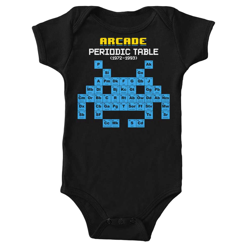 Arcade Periodic Table - Youth Apparel