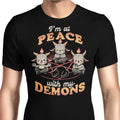 At Peace With My Demons - Men's Apparel