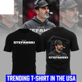 Atlanta Falcons Coach Kevin Stefanski 2026 Black Shirt Unisex