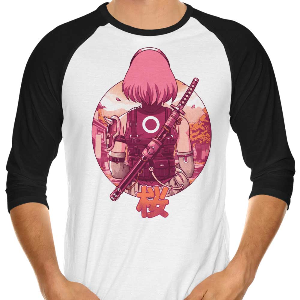 Autumn Cherry - 3/4 Sleeve Raglan