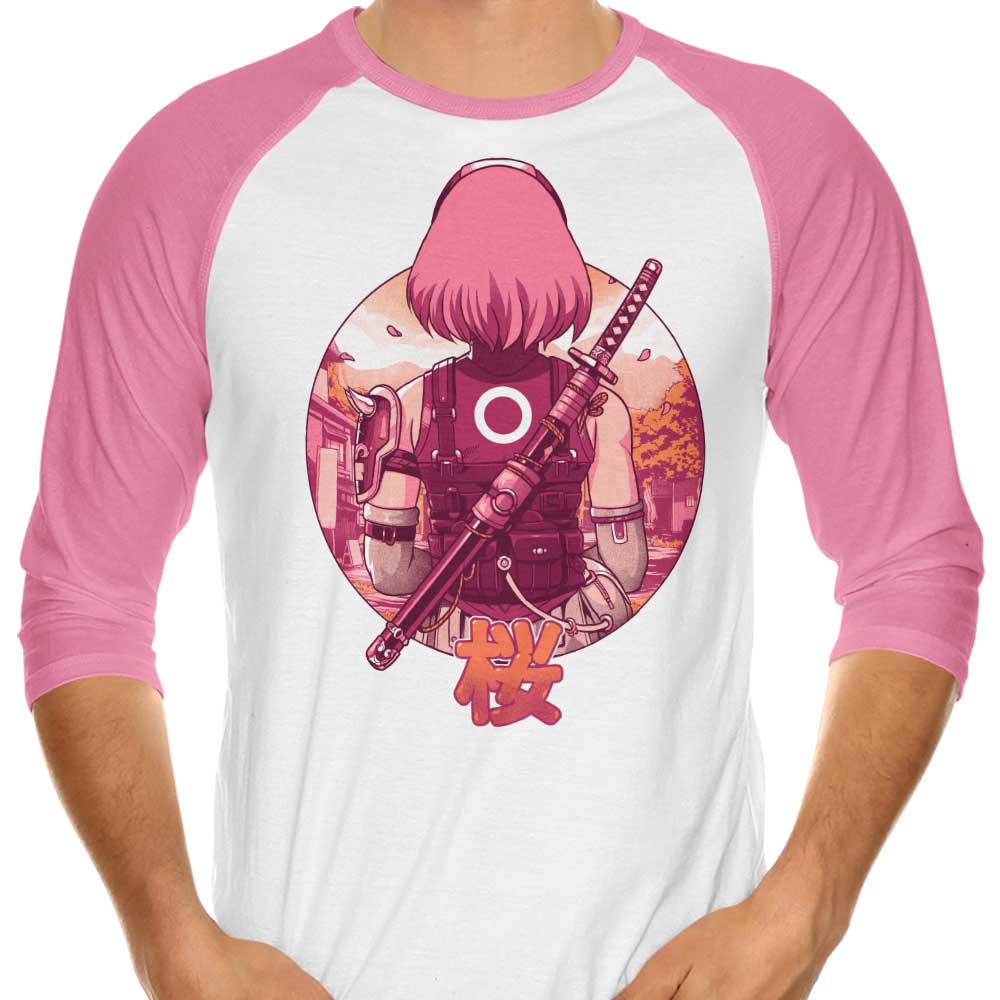 Autumn Cherry - 3/4 Sleeve Raglan