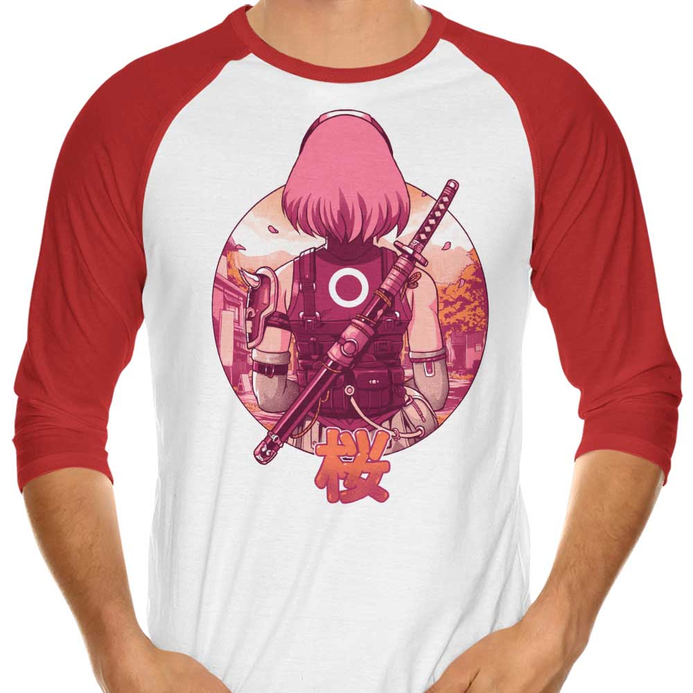 Autumn Cherry - 3/4 Sleeve Raglan