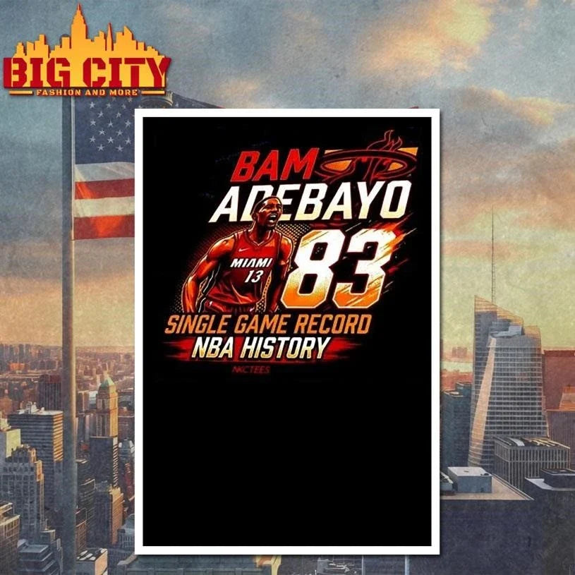 Bam Adebayo 83-Point NBA Record Unisex