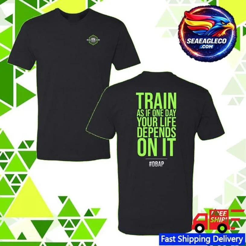 Barbarian Fitness Bailey Schober Fitness Fitted Two Sided Shirt Unisex