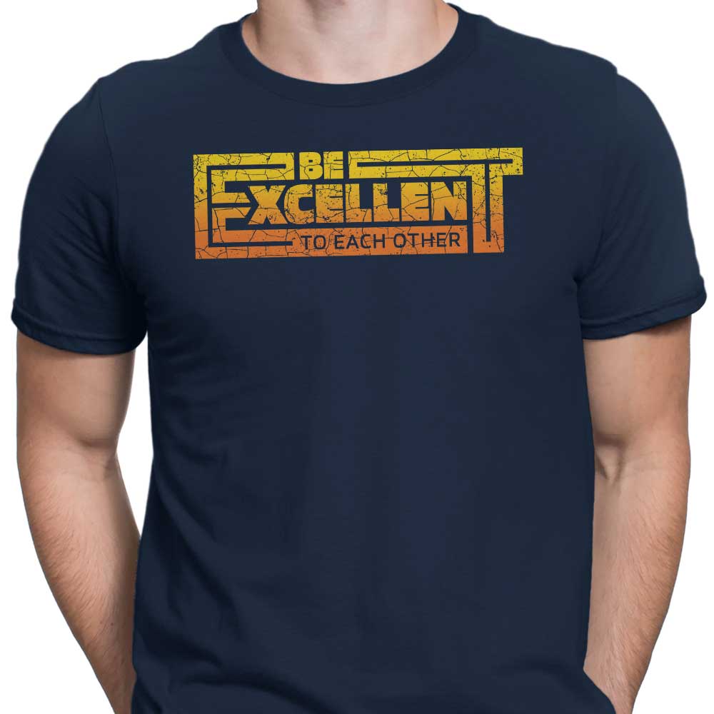 Be Excellent Typography - Men's Apparel