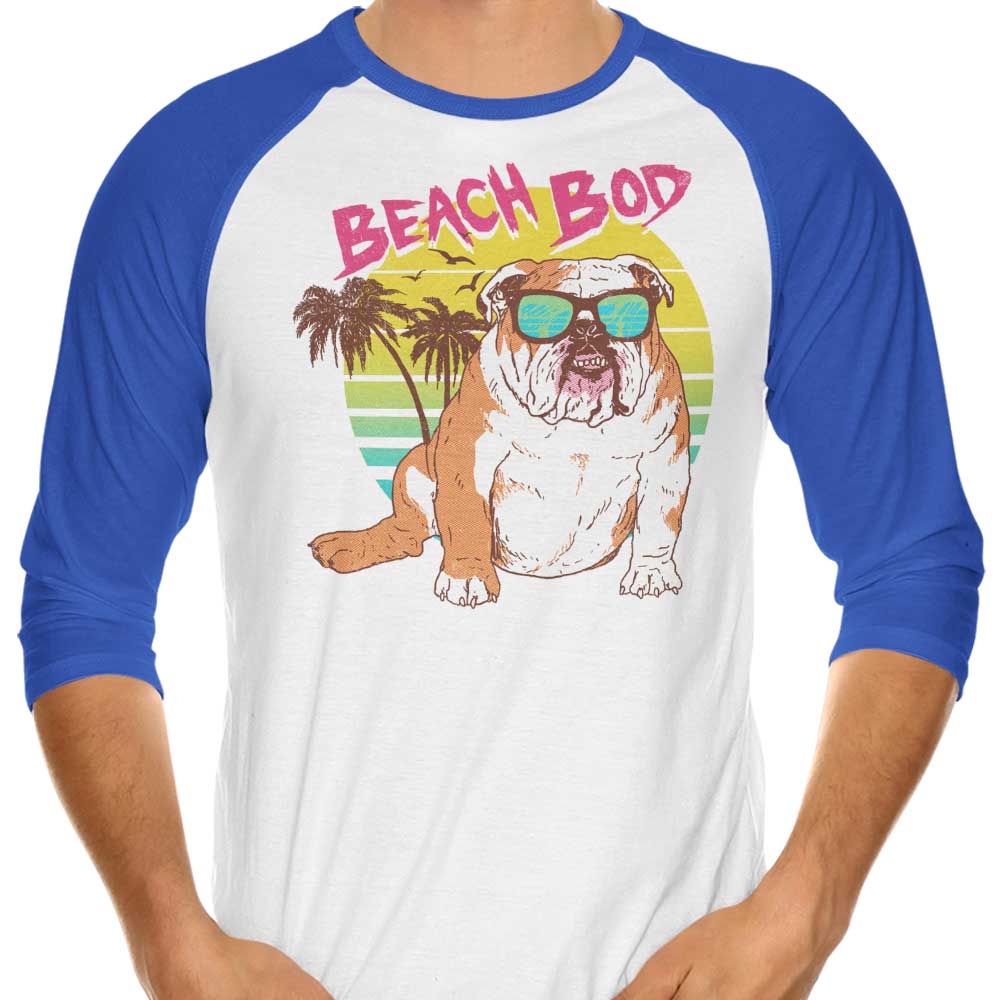 Beach Bod - 3/4 Sleeve Raglan