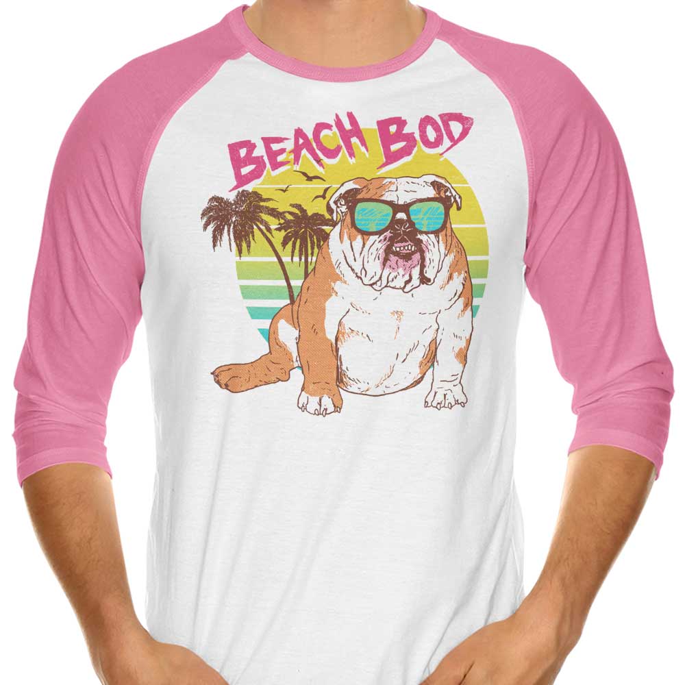 Beach Bod - 3/4 Sleeve Raglan