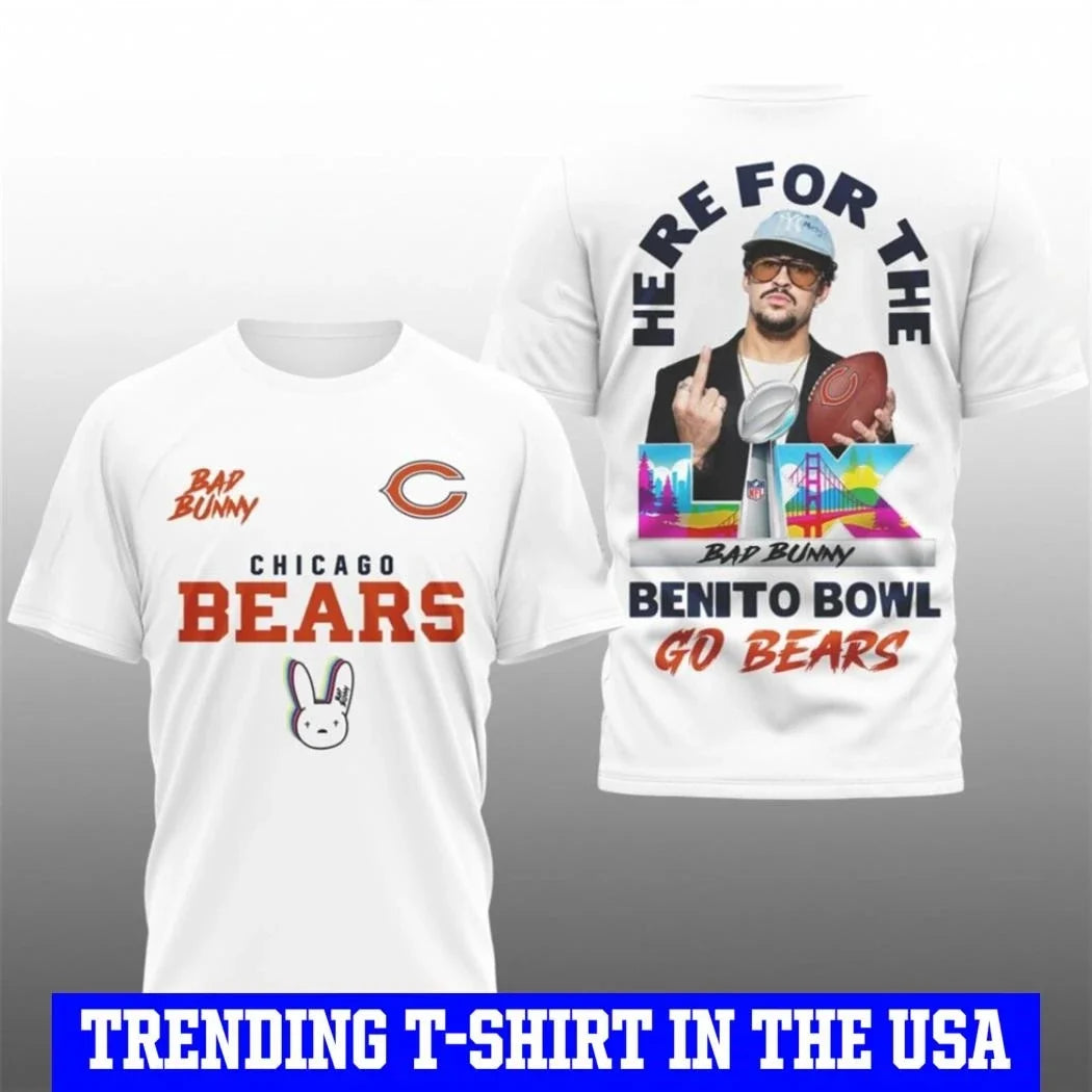 Bears Here For The Benito Bowl Go Bears Shirt Unisex