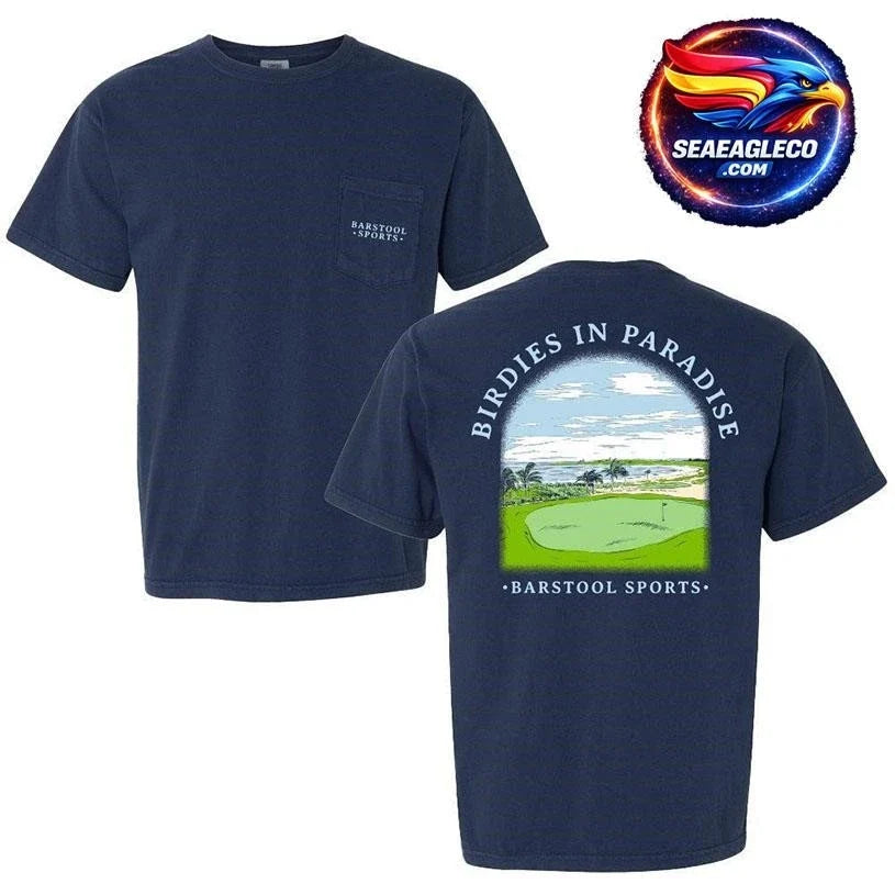 Birdies In Paradise Two Sided Shirt Unisex