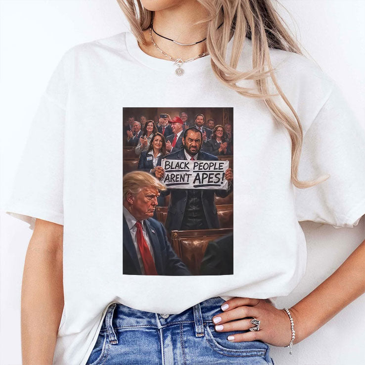 Black People Aren’t Apes Anti Trump T Shirt Unisex