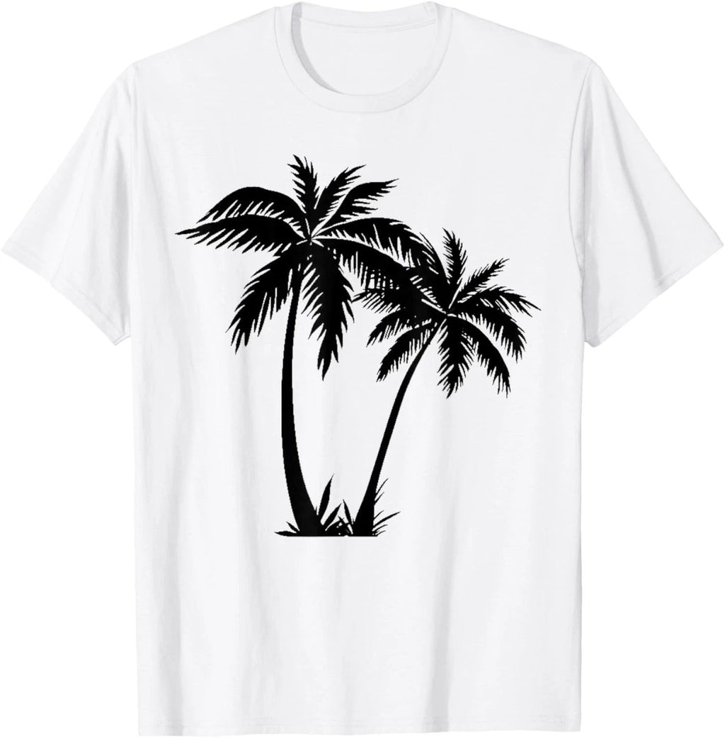 Black White Palm Trees Summer Sun Beach Women Men Gift Unisex Unisex
