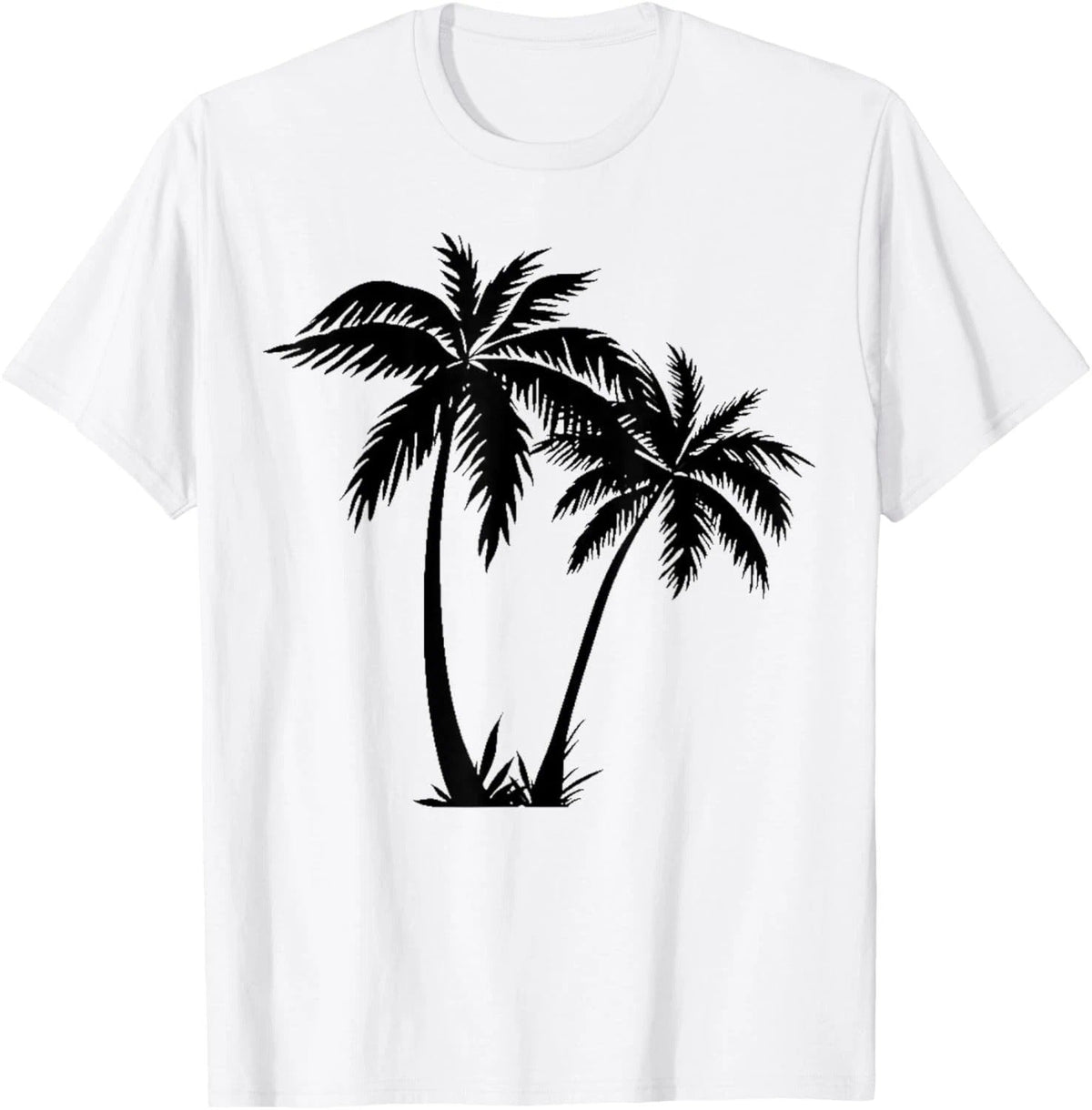Black White Palm Trees Summer Sun Beach Women Men Gift Unisex Unisex