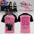 BlackPink Jisoo 10th Anniversary &amp; Comeback Signature Two Sided Shirt Unisex