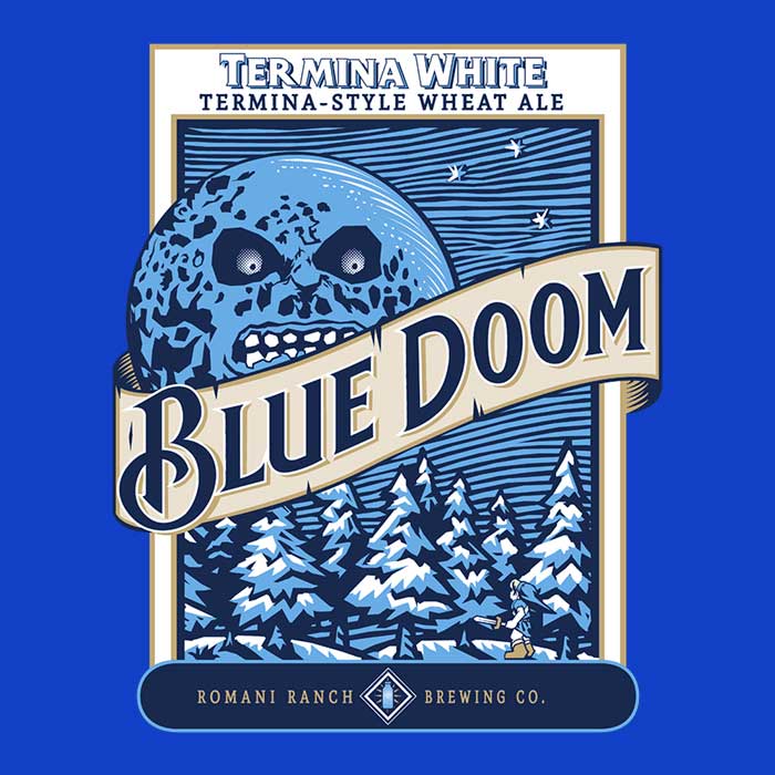 Blue Doom - 3/4 Sleeve Raglan