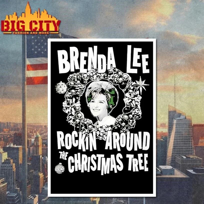 Brenda Lee Rockin’ Around The Christmas Tree Shirt Unisex