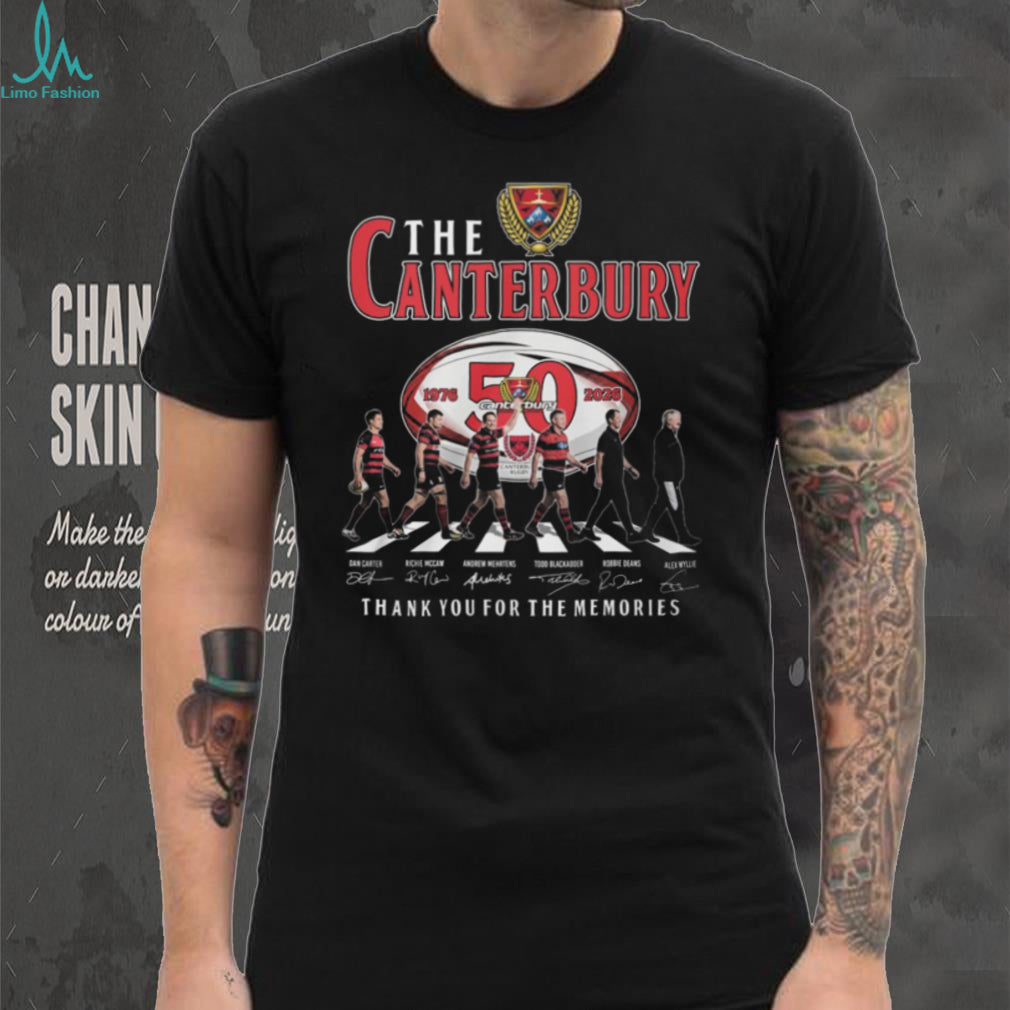 Canterbury Rugby 50 Years 1976 2026 Abbey Road Shirt
