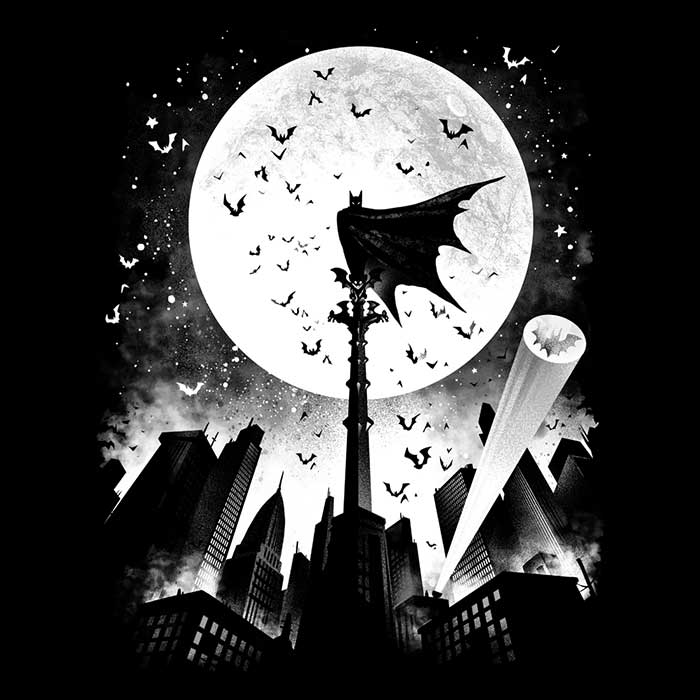 Caped Silhouette