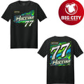 Carson Hocevar Spire Motorsports Black Lifestyle Two Sided Shirt Unisex