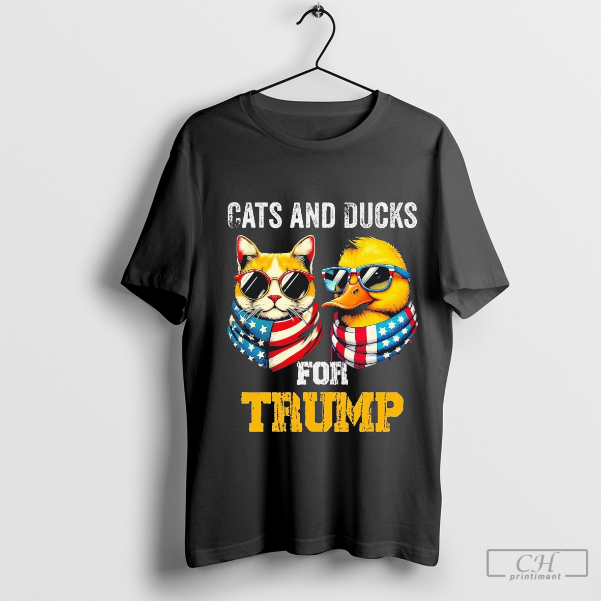 Cats And Ducks For Trump President 2024