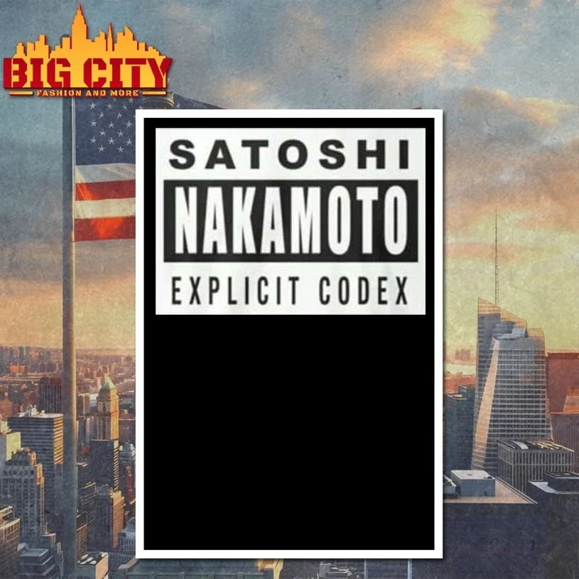 Chad Johnson Satoshi Nakamoto Explicit Codex Unisex