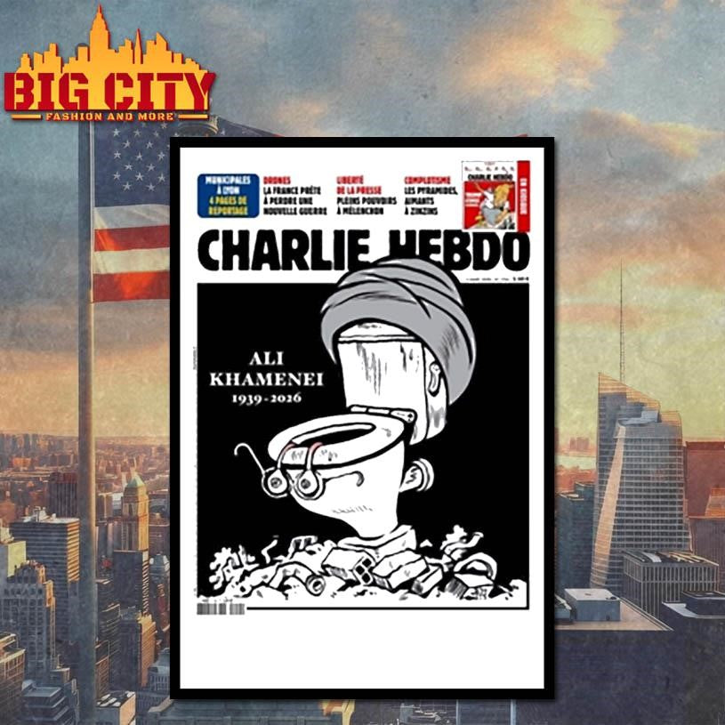 Charlie Hebdo Ali Khamenei Cover 2026 Shirt Unisex