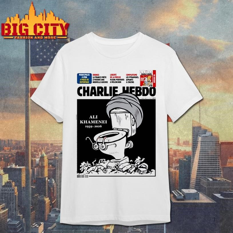 Charlie Hebdo Ali Khamenei Cover 2026 Shirt Unisex