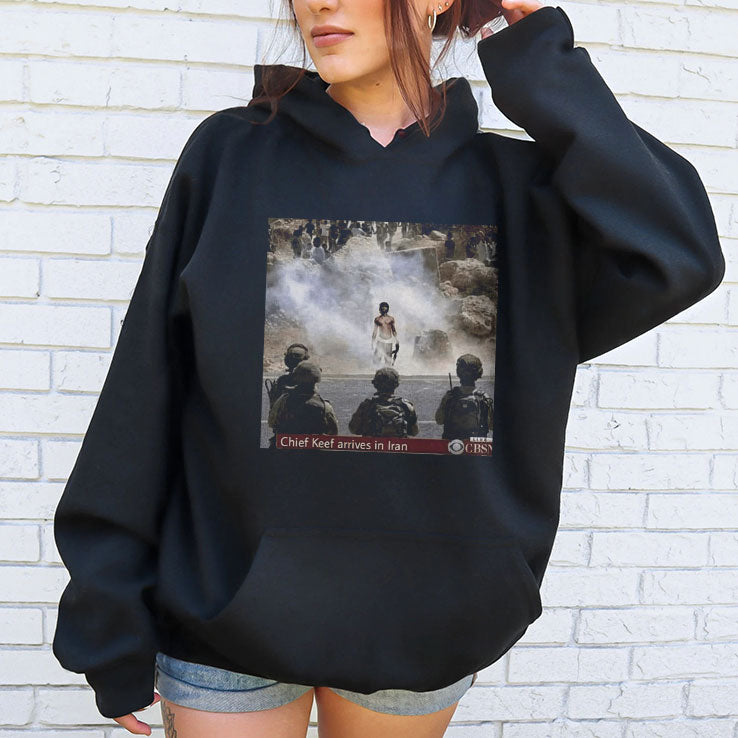 Chief Keef Arrives In Iran War Is Over T Shirt Unisex