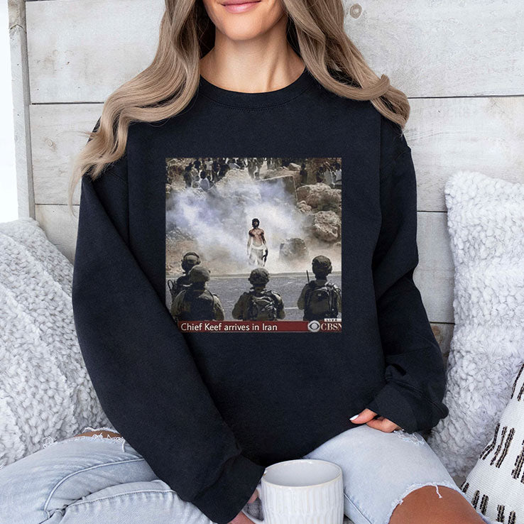 Chief Keef Arrives In Iran War Is Over T Shirt Unisex