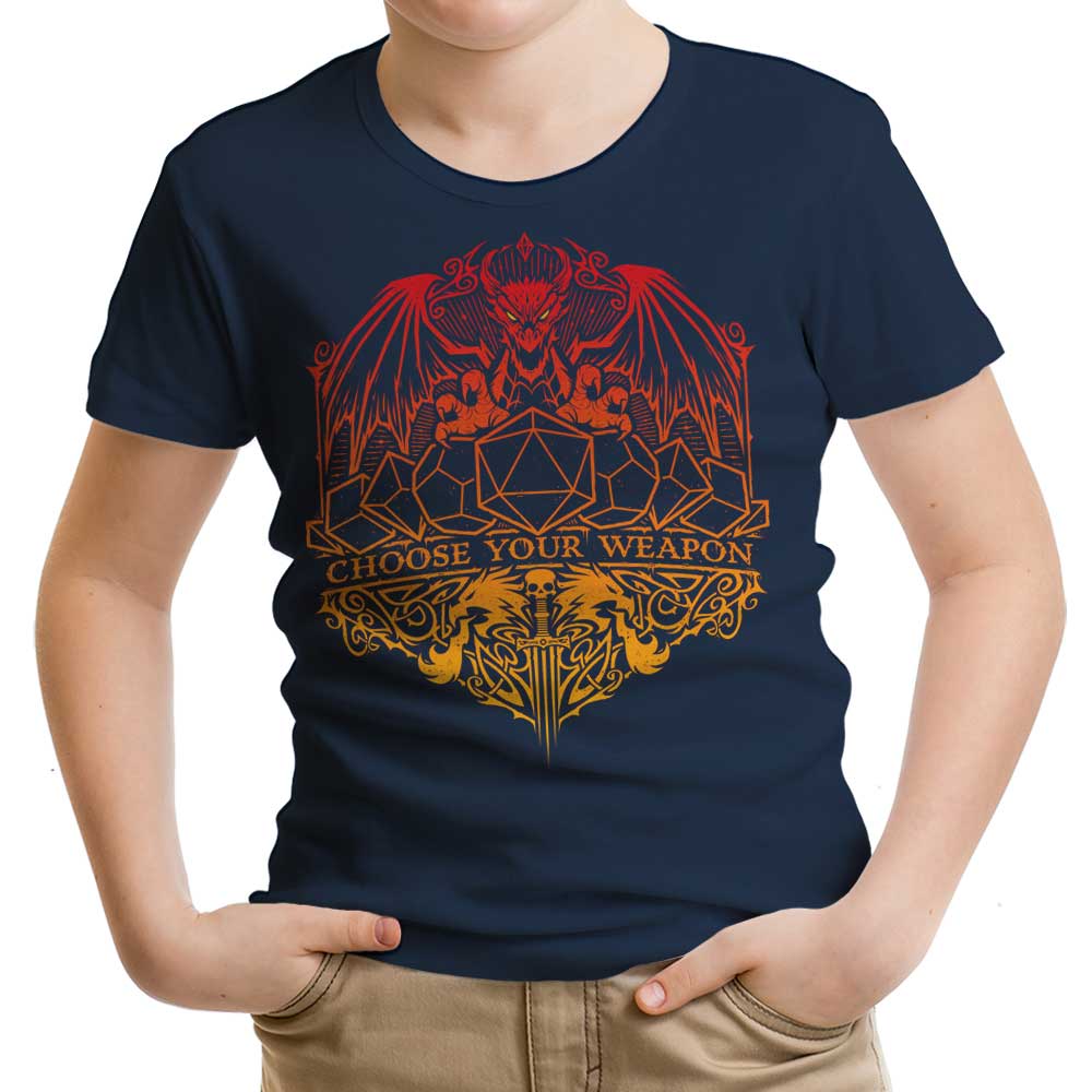 Choose Your Weapon - Youth Apparel