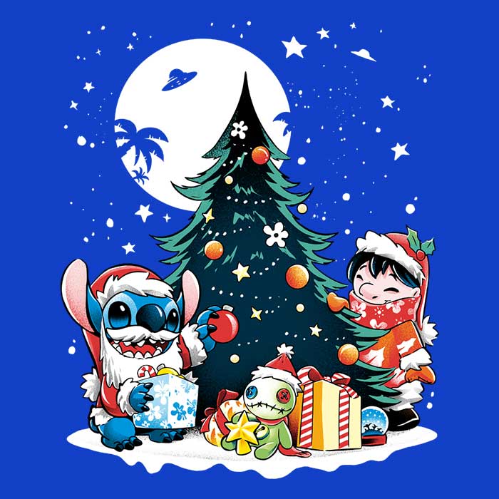 Christmas Ohana - Long Sleeve