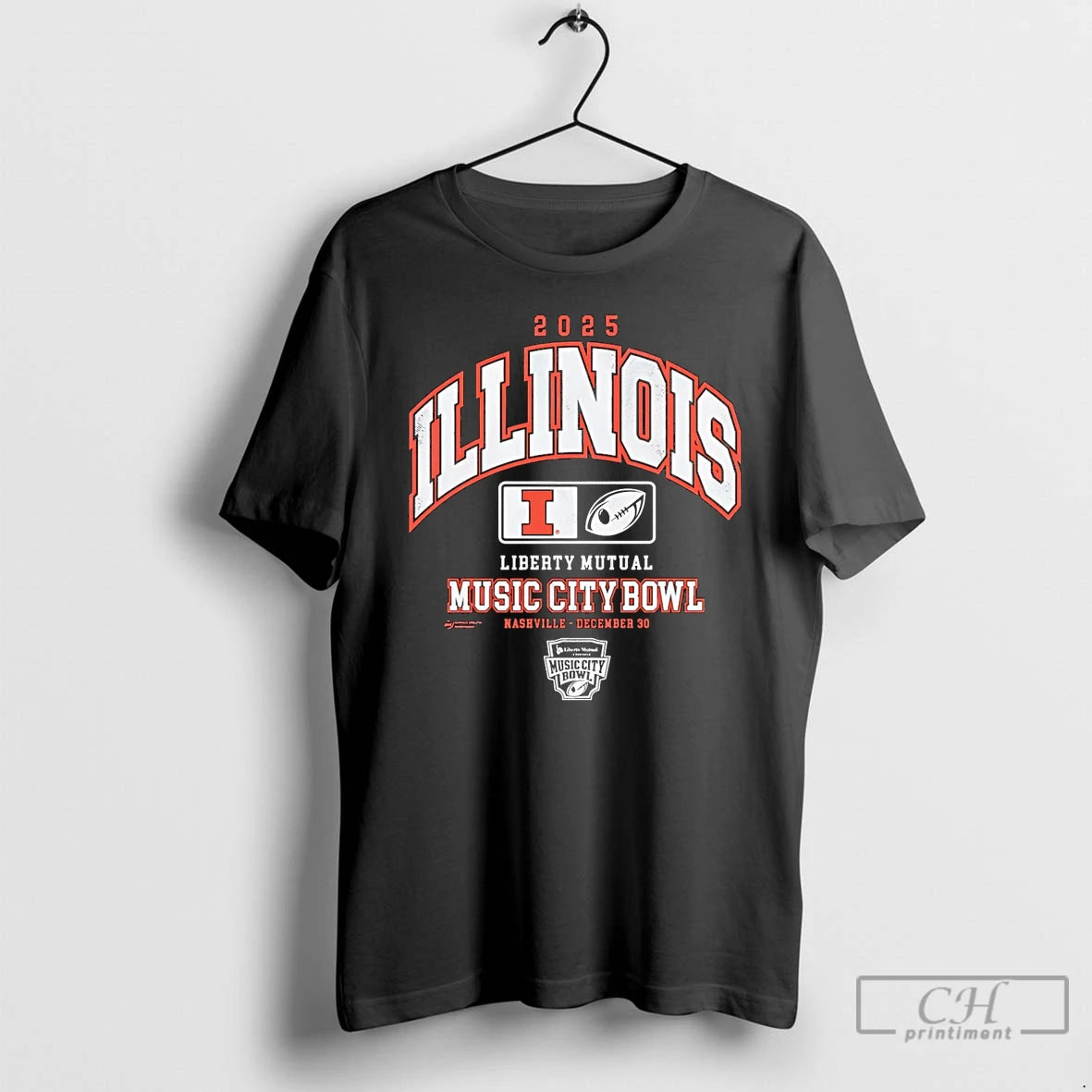 Classic 2025 Illinois Fighting Illini Liberty Mutual Music City Bowl