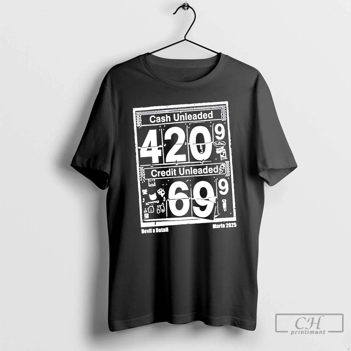 Classic Cash Unleaded Credit Unleaded Devil X Detail Marta 2025 T Shirts
