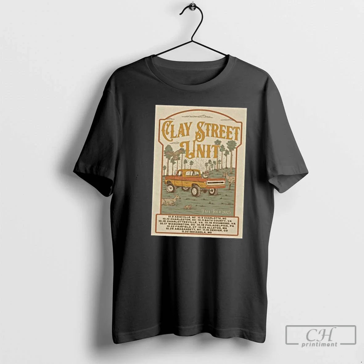 Classic Clay Street Unit Fall Tour 2025 T Shirts