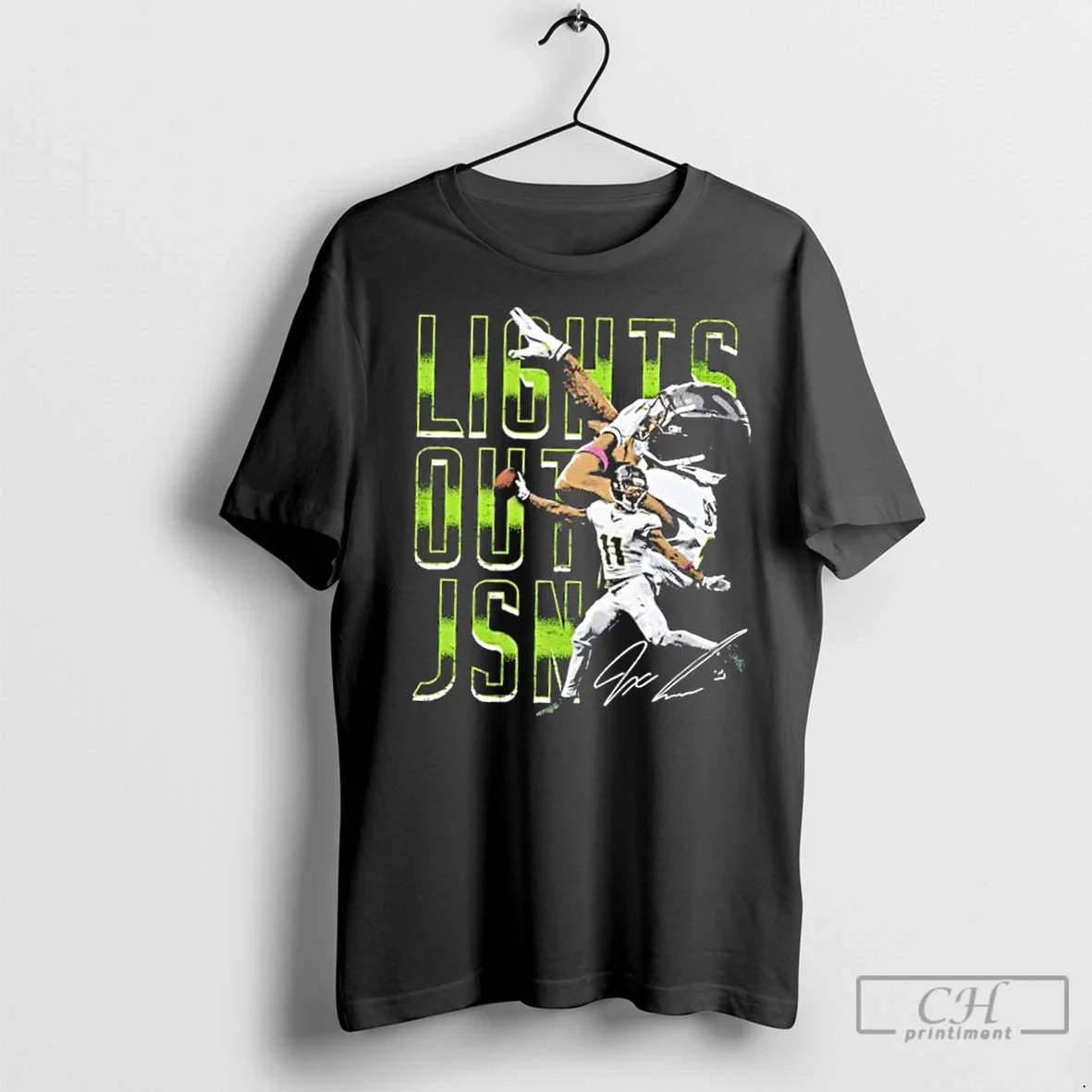 Classic Jaxon Smith Njigba Seattle Lights Out Jsn Signature
