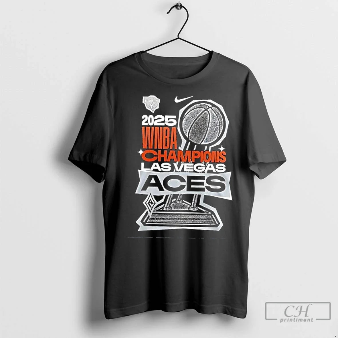 Classic Las Vegas Aces 2025 Wnba Champions 3 Times 2 Sided