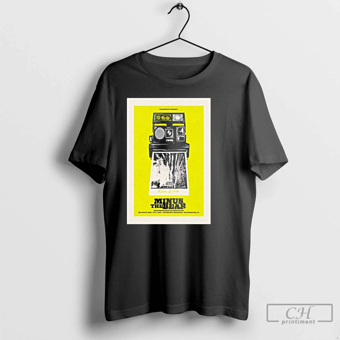 Classic Minus The Bear October 7 2025 San Francisco T Shirts